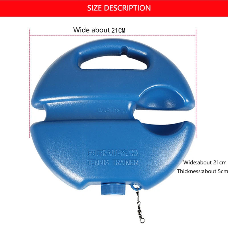 Tennis trainer single-player Tool Exercise Tennis Ball Sport Self-study Rebound Ball With Tennis ball Baseboard cricket dampener