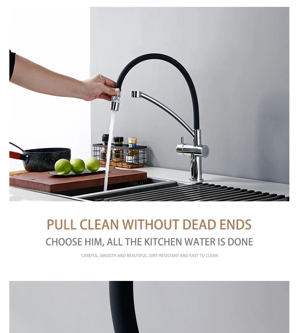Smesiteli Smart Sensor Touch Tap Kitchen Faucet Black Pull Out Chrome Hot Cold Water Single lever Touchless Mixer With Sprayer