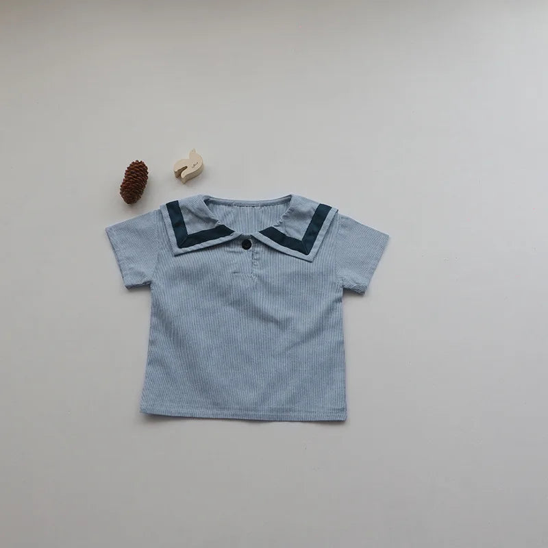 Children's Clothing Clothing Sets For Boys Girls Muslin Clothes Kids Todler Top And Shorts 2pcs Outfits Spanish Baby Cotton Suit
