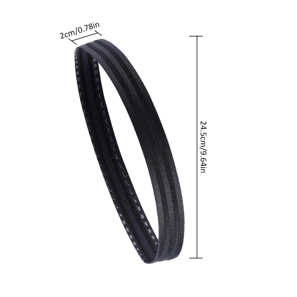 Men Women Non Slip Sweatband Sport Fitness Headband Tennis Badminton Basketball Running Headbands Hair Sweat Band