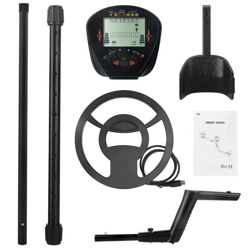 MD830 Metal Detector Underground Accurate positioning A treasure hunter Gold Detector Treasure Hunter Detecting Pinpointer