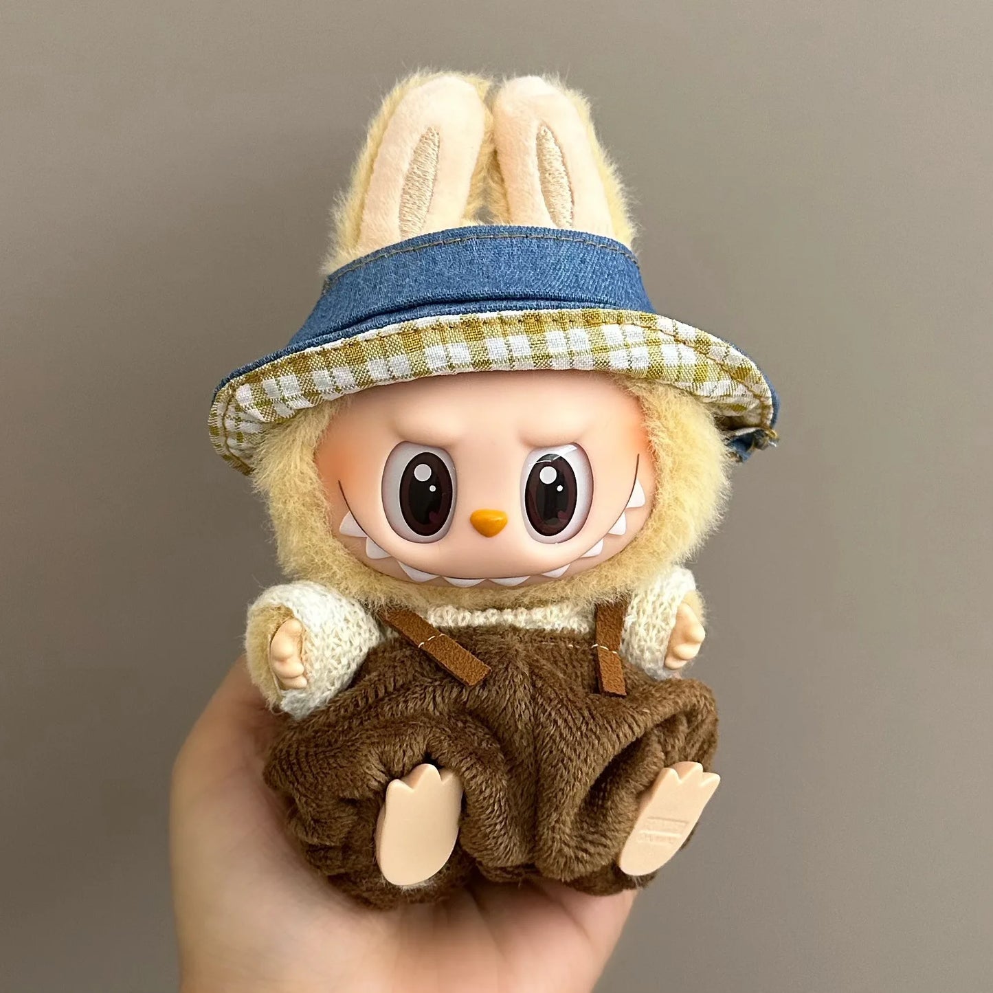 New Labubu Accessories Clothes Designer Suitable for V1 V2 V3 Labubu Pendants Cute Personality Fashion Birthday Gift