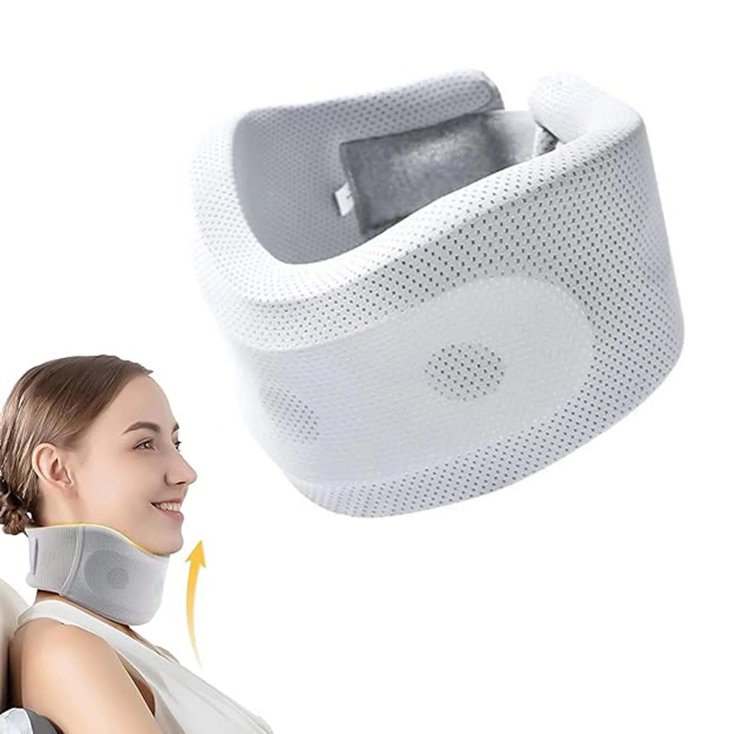 Travel Neck Braces Soft Neck supports corrector Relieves Spine Pressure Neck Brace for Home School Office sleep