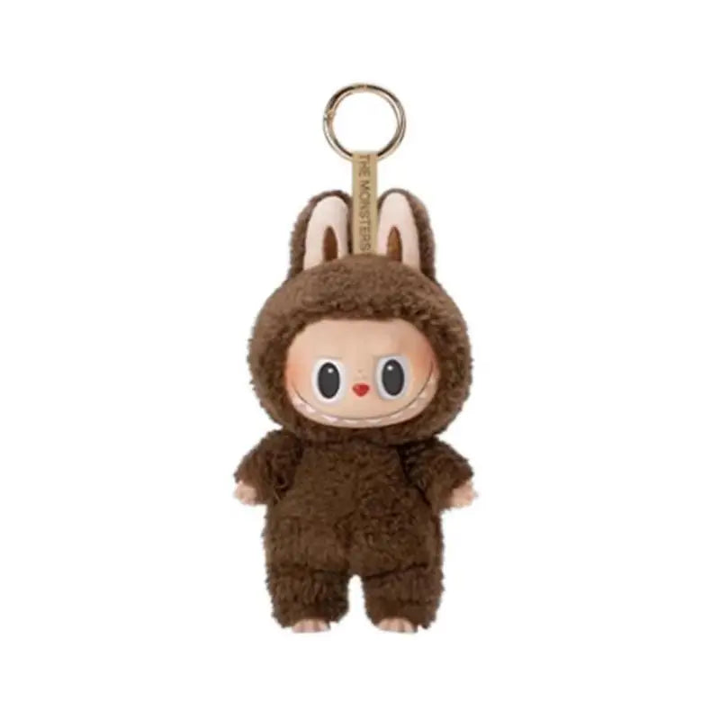 New Labubu Gift Lacquered Doll Clothes Doll Keychain Trendy Toy Blind Box 2 Glue Face Bag Pendant Decoration Toys Friend Gift