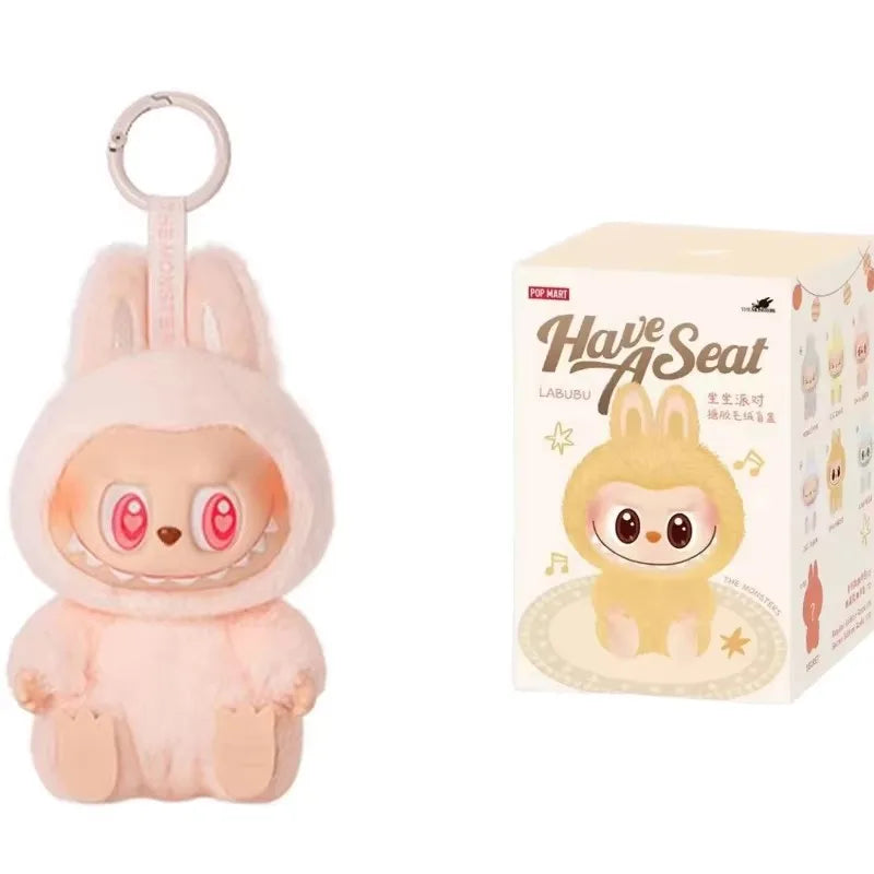NICE Macaron 2nd Generation Monster Labu Sitting PVC Labu Doll Series Surprise Holiday Gift