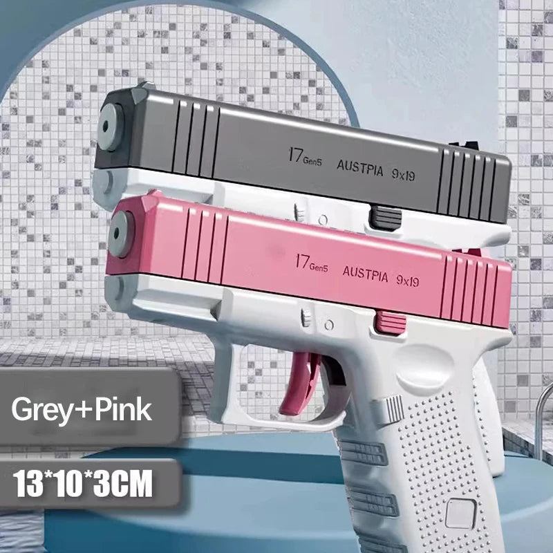New Summer Water Gun non Electric Pistol High-pressure Full Automatic Shooting Water Beach Toy Gun For kid Children Boys Girls
