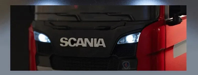 HUINA 1501 770S Scania Alloy Tractor 19CH RC Truck 1/18 2.4G remote control Engineering Trailer Truck with Light and Sound Toys