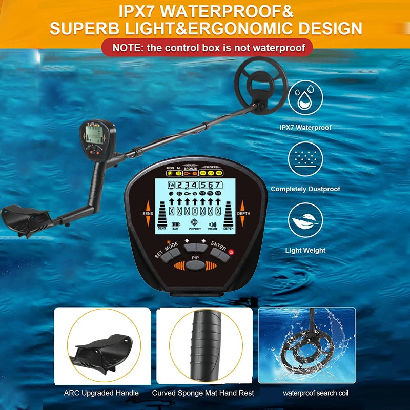 MD830 Metal Detector Underground Accurate positioning A treasure hunter Gold Detector Treasure Hunter Detecting Pinpointer