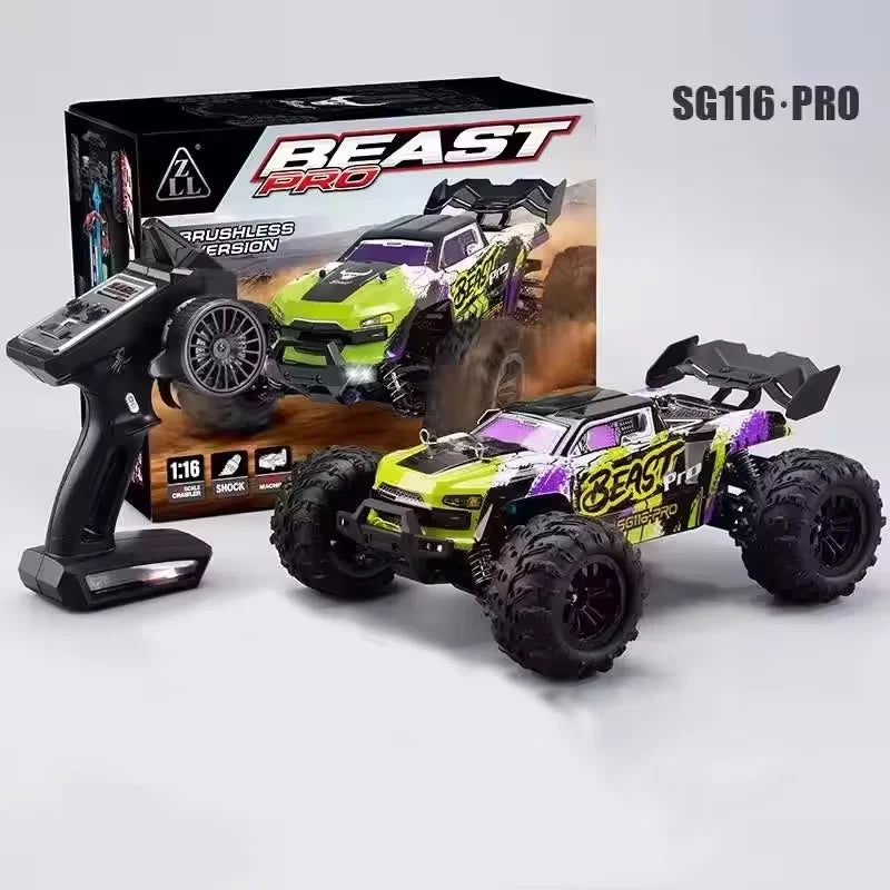 SG116PRO/MAX Remote Control Car 1:1680KM/H Brushless Remote Control Car Four-Wheel Drive Professional Racing Off-road Drift Car