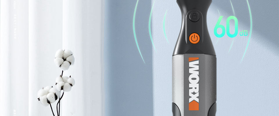 Worx 8V Rotary Tool WX106 Cordless Mini Drill Engraving Grinding Polishing Machine USB Charger Variable Speed Power Tools Set