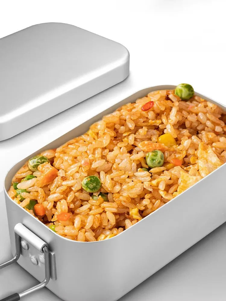 Ultralight Tableware Camping Cookware Lunch Box Cooking Pots Picnic Accessories Outdoor Cutlery Kitchen Set Hiking Sports