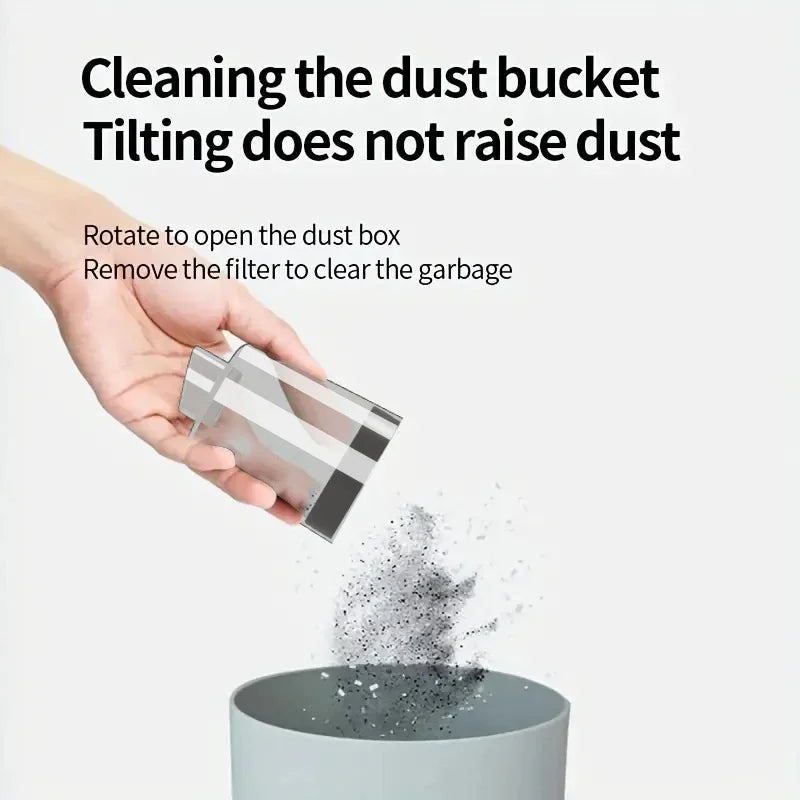 Xiaomi Portable Wireless Car Vacuum Cleaner Multifunctional Mini High-power Suction and Blowing Integrated Cleaning Appliance 