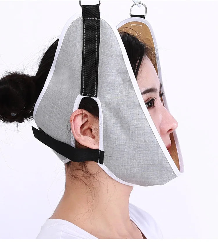 Adjustable Neck Brace Support for Posture Improvement Pain Relief Due to Forward Head Bowing Health Care Corrective Stretcher