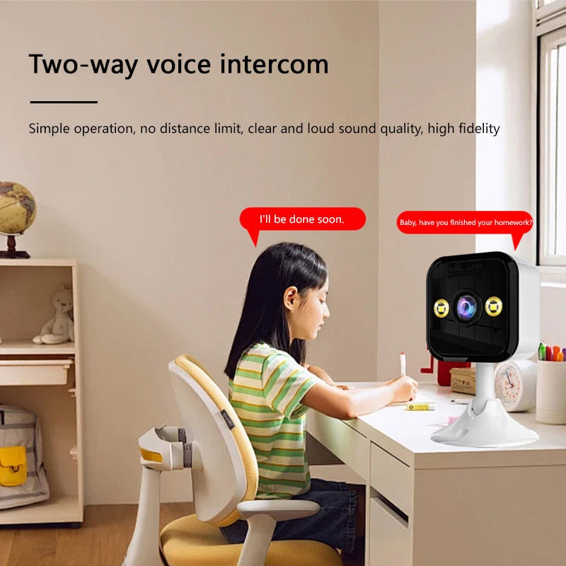 2025 New 2K Security Camera 3MP HD Wifi Smart Home Webcam 2-Way Audio Color Night Motion Detect Surveillance Cam With Lights