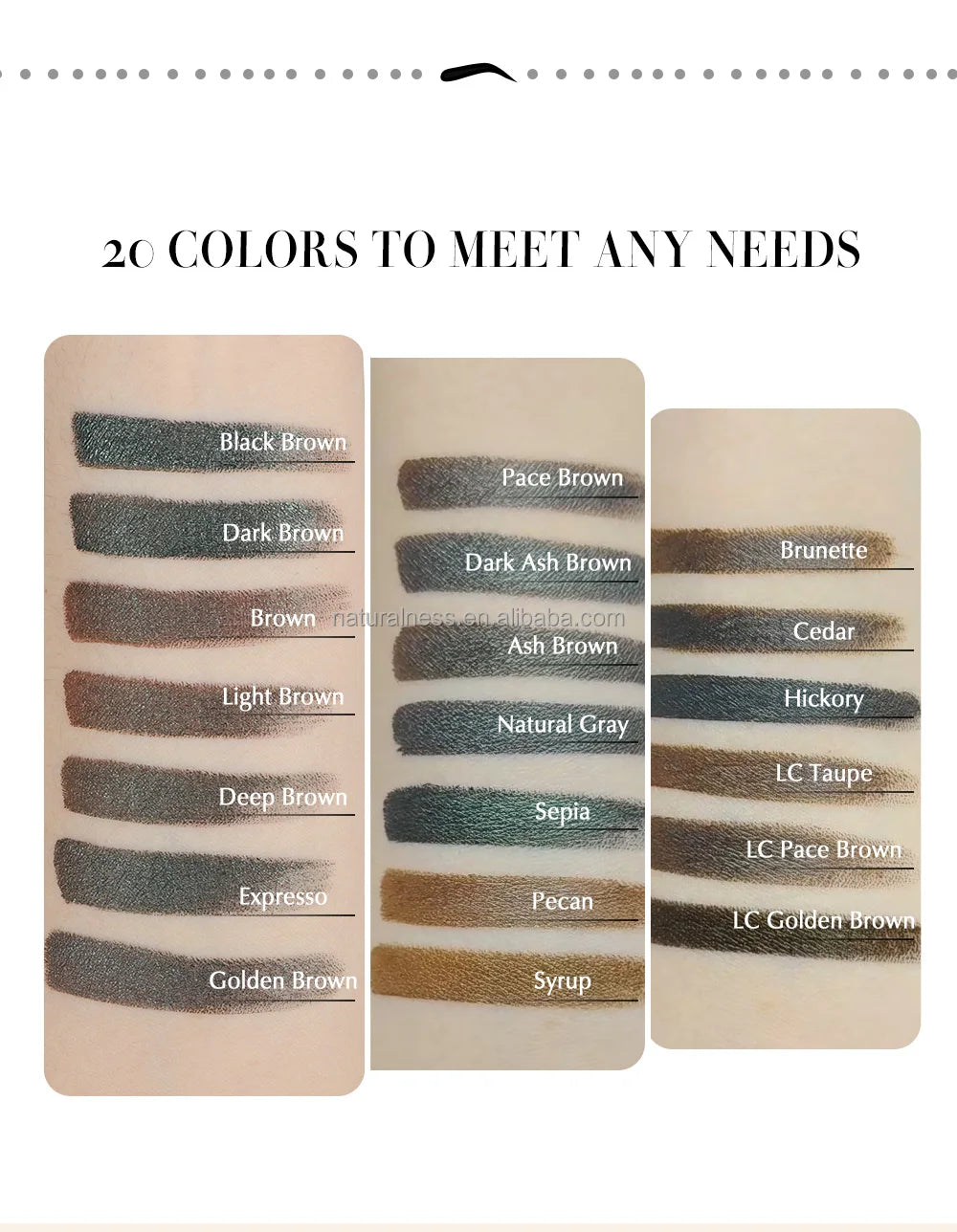 YDPMU Organic Liquid Lip Eyebrow Tattoo Ink High Saturation Permanent Makeup Pigment for Fast Coloring
