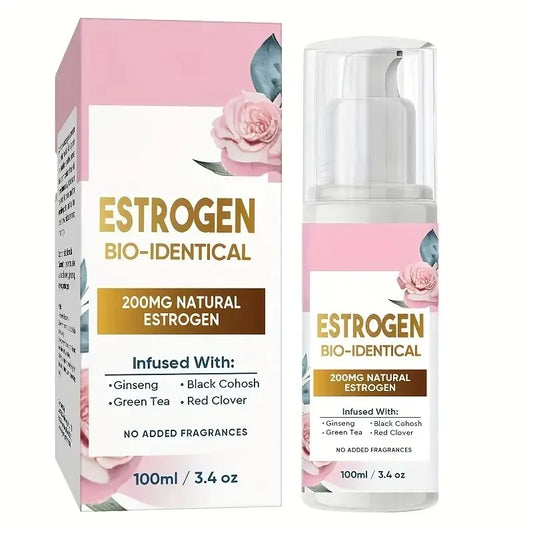 Women's Mood Skin Cream 100ml, Improves Menopausal Skin Tone and Cycle Support, Contains Ginseng, Sesame, Green Tea, Saffron