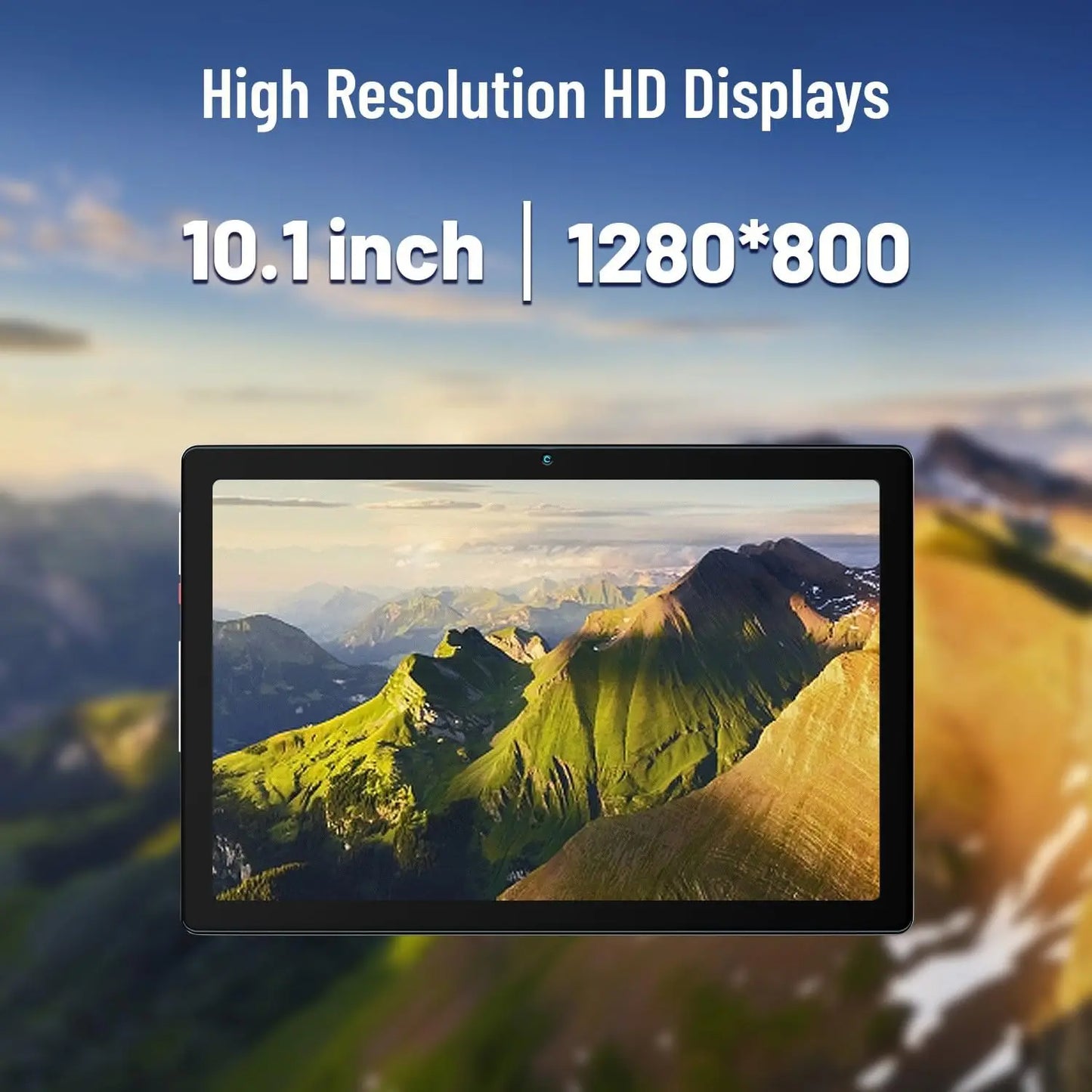 AEEZO MB1001 10 Inch Tablet Android 13 6GB RAM 64GB ROM 128GB Expandable 5000mAh Battery HD IPS Display Dual Camera Tablets PC