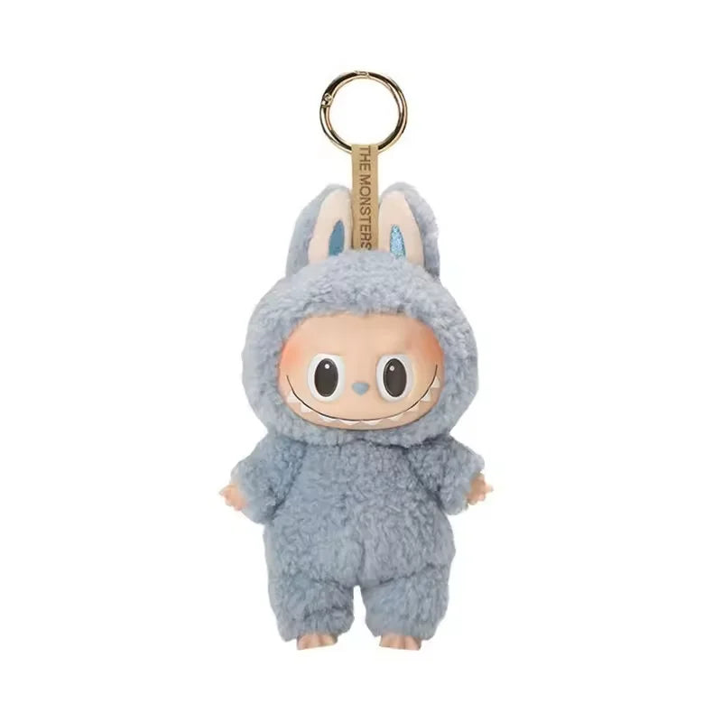 New Monster Labubu First Generation Exciting Macaron PVC Toy Gift Mystery Box Art with Animal Theme Hanjin