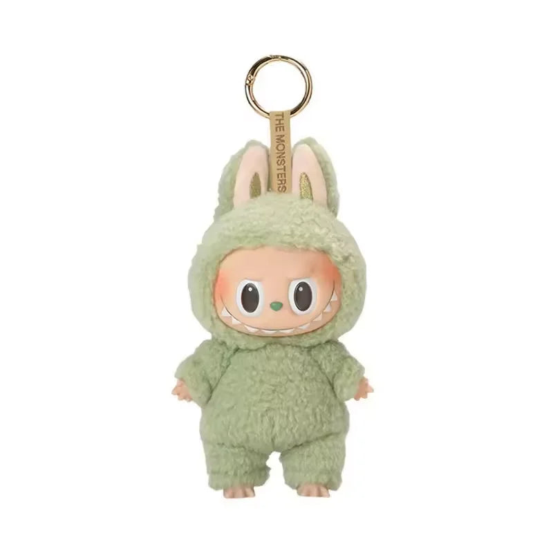 New Monster Labubu First Generation Exciting Macaron PVC Toy Gift Mystery Box Art with Animal Theme Hanjin