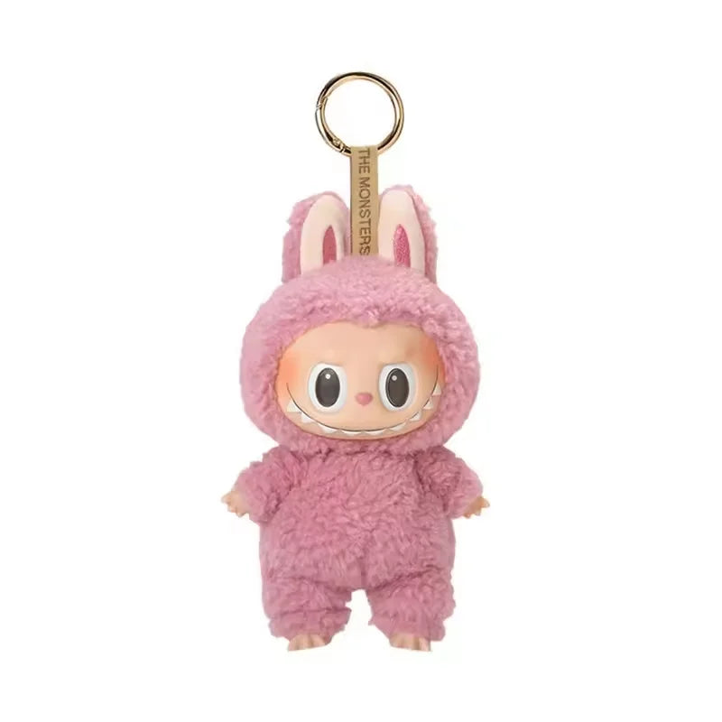 New Monster Labubu First Generation Exciting Macaron PVC Toy Gift Mystery Box Art with Animal Theme Hanjin