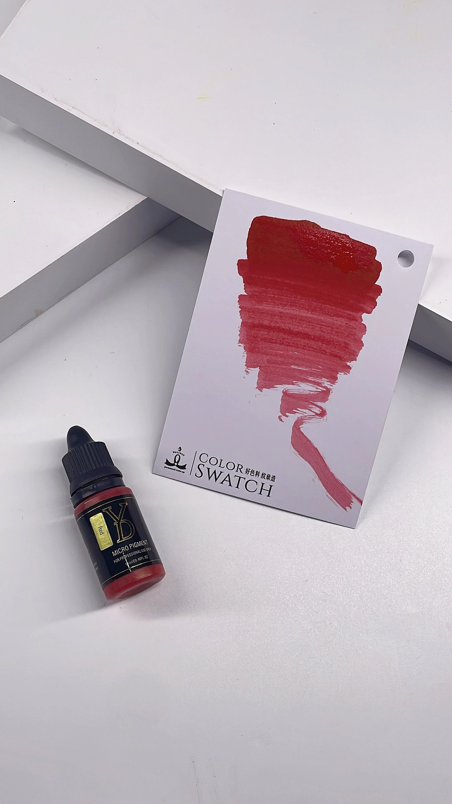 YDPMU Organic Liquid Lip Eyebrow Tattoo Ink High Saturation Permanent Makeup Pigment for Fast Coloring