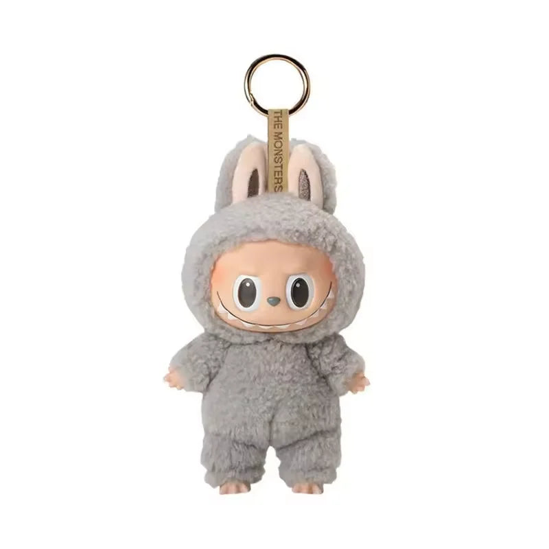 New Monster Labubu First Generation Exciting Macaron PVC Toy Gift Mystery Box Art with Animal Theme Hanjin