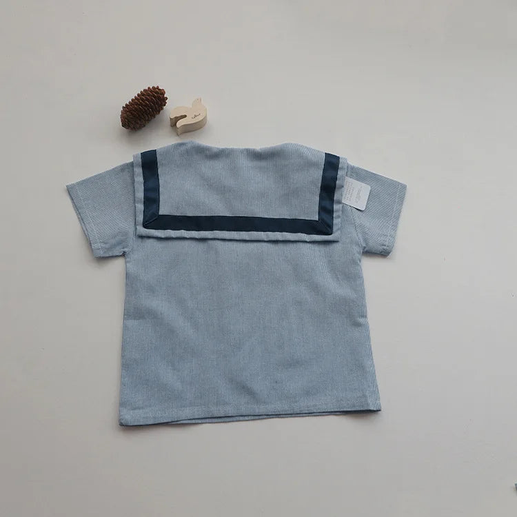 Children's Clothing Clothing Sets For Boys Girls Muslin Clothes Kids Todler Top And Shorts 2pcs Outfits Spanish Baby Cotton Suit