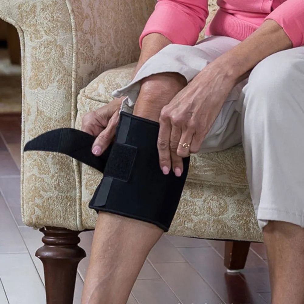 Latest Therapeutic Beactive Brace Point Pad Leg Black Presssure Brace Acupressure Sciatic Nerve GYH