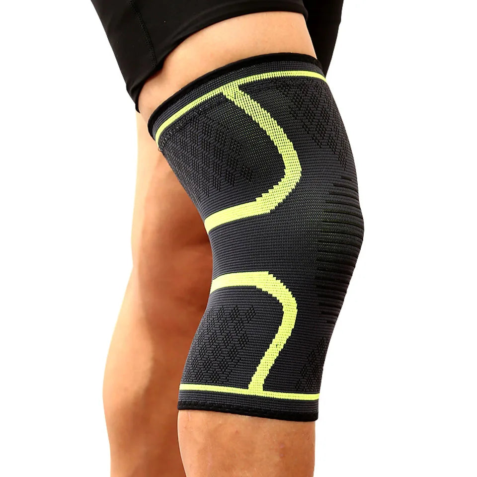1PCS Running Cycling Fitness  Knee Support Braces Elastic Nylon Sport Compression Knee Pad Sleeve for Basketball Volleyball