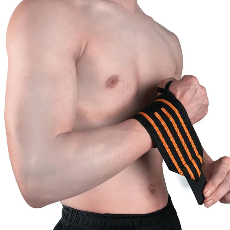 1PCS Lifting Wristband  Weight Gym Training Wrist Straps Wraps Sport Safety Wrist Support Wrist Brace Fitness Bandage