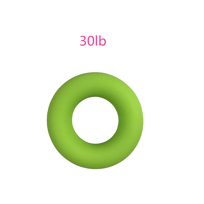 30lb  40lb 50lb Fitness Strength Hand Grip Muscle Power Training Silicone Easy Carrier Hand Grips Fitness Silico Ring Exerciser