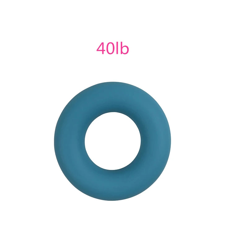 30lb  40lb 50lb Fitness Strength Hand Grip Muscle Power Training Silicone Easy Carrier Hand Grips Fitness Silico Ring Exerciser