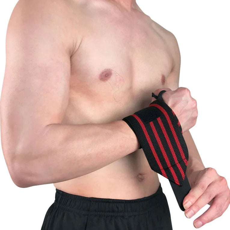 1PCS Lifting Wristband  Weight Gym Training Wrist Straps Wraps Sport Safety Wrist Support Wrist Brace Fitness Bandage