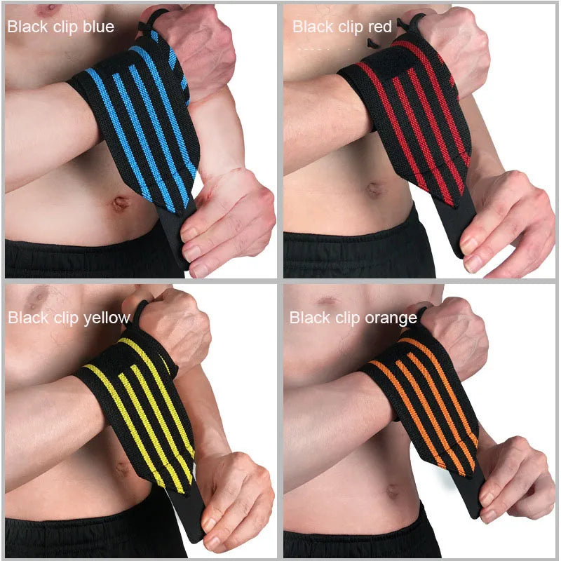 1PCS Lifting Wristband  Weight Gym Training Wrist Straps Wraps Sport Safety Wrist Support Wrist Brace Fitness Bandage