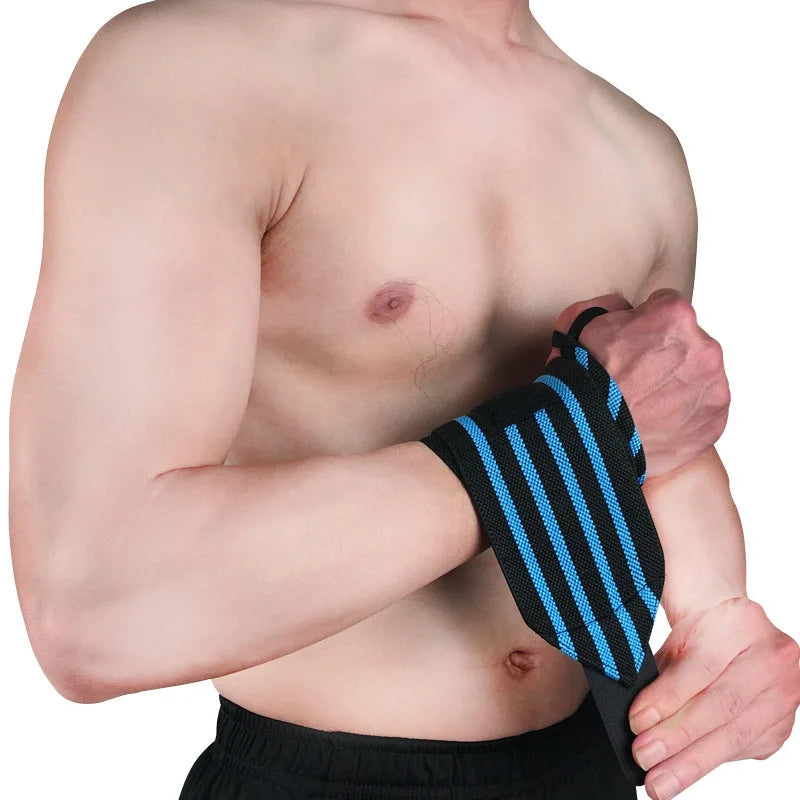 1PCS Lifting Wristband  Weight Gym Training Wrist Straps Wraps Sport Safety Wrist Support Wrist Brace Fitness Bandage