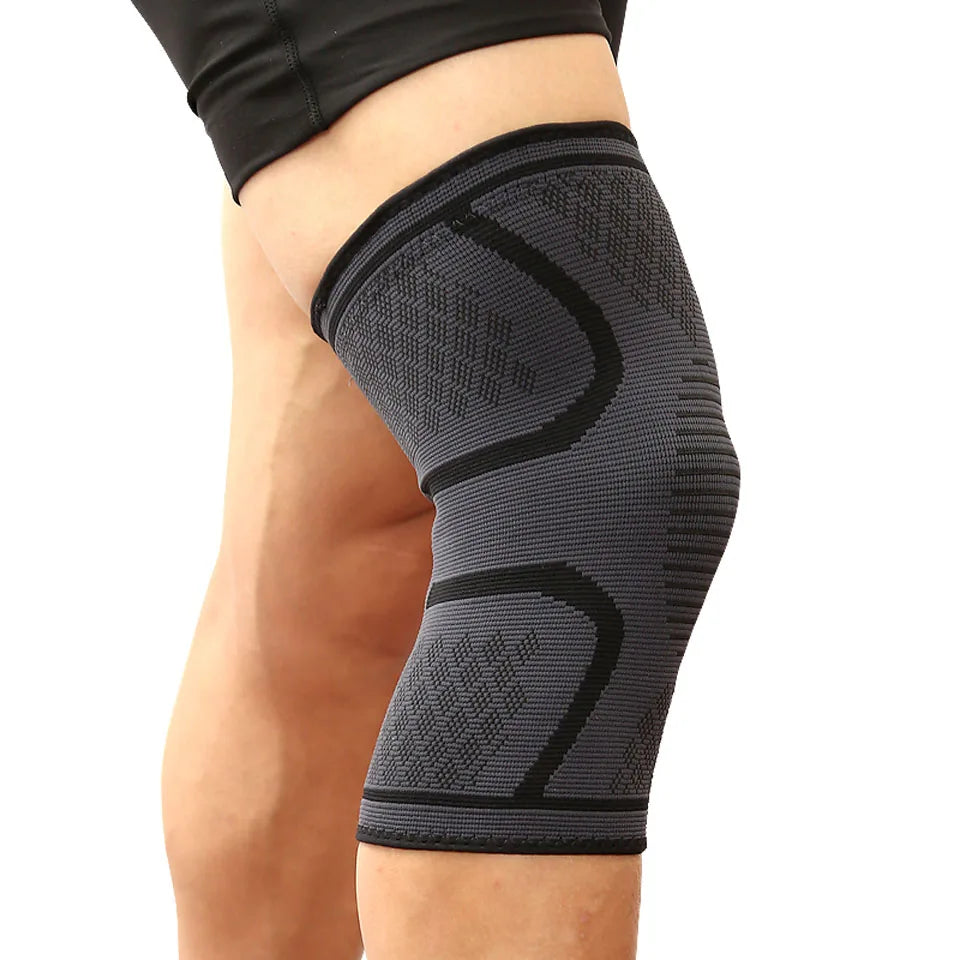 1PCS Running Cycling Fitness  Knee Support Braces Elastic Nylon Sport Compression Knee Pad Sleeve for Basketball Volleyball