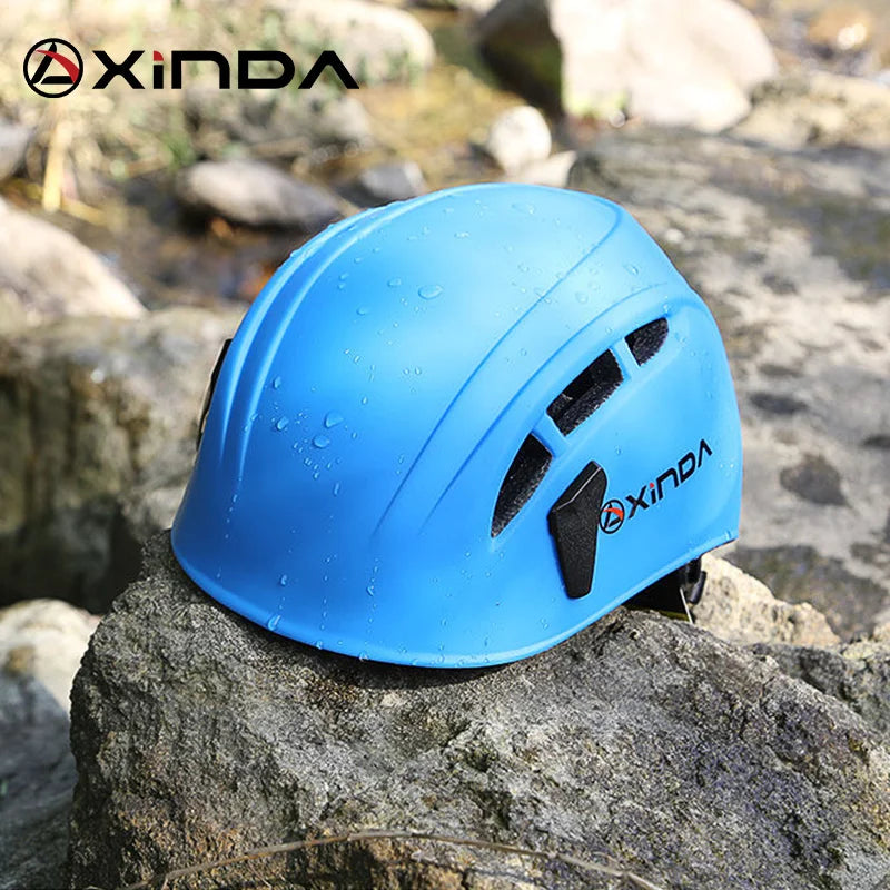 Outdoor Xinda Rock Climbing Helmet Speleology Mountain Rescue Equipment To Expand Safety Helmet Caving Work Helmet