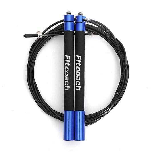 Speed More Jump Rope Ball Bearing Metal Handle Sport Skipping,Stainless Steel Cable Crossfit Fitness Equipment
