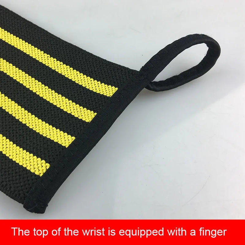 1PCS Lifting Wristband  Weight Gym Training Wrist Straps Wraps Sport Safety Wrist Support Wrist Brace Fitness Bandage