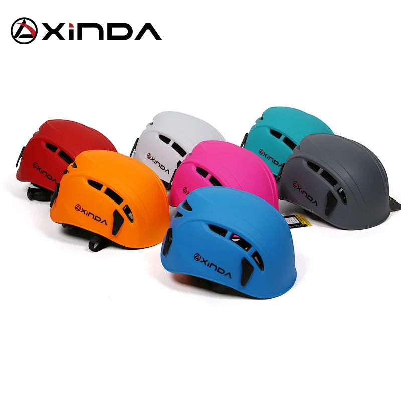 Outdoor Xinda Rock Climbing Helmet Speleology Mountain Rescue Equipment To Expand Safety Helmet Caving Work Helmet