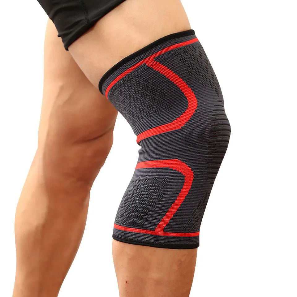 1PCS Running Cycling Fitness  Knee Support Braces Elastic Nylon Sport Compression Knee Pad Sleeve for Basketball Volleyball