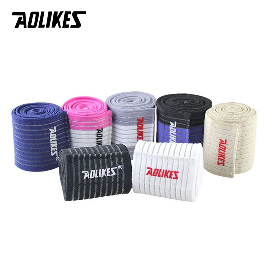 1PCS AOLIKES Cotton Elastic Bandage Hand Sport Wristband Gym Support Wrist Brace Wrap carpal tunnel