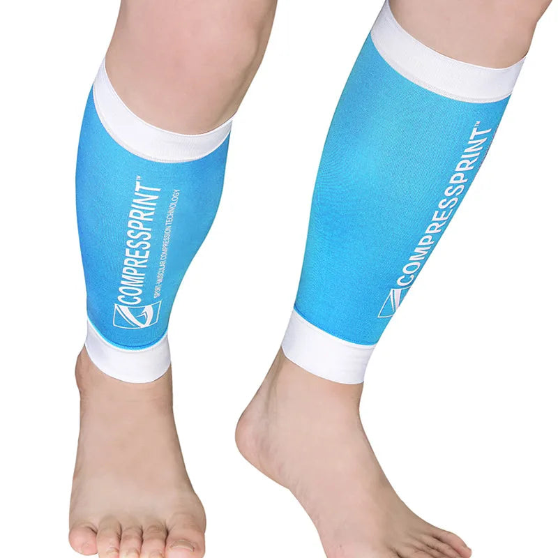 Compressprint Compression sport Function Running Sports Cycling Leg Warmers Men and Women For Swimming Jogging Gym Basketba