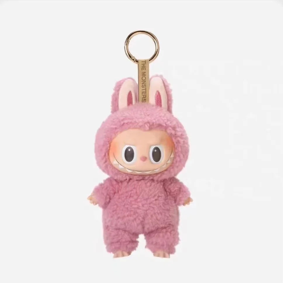 New Monster Labubu First Generation Exciting Macaron PVC Toy Gift Mystery Box Art with Animal Theme Hanjin