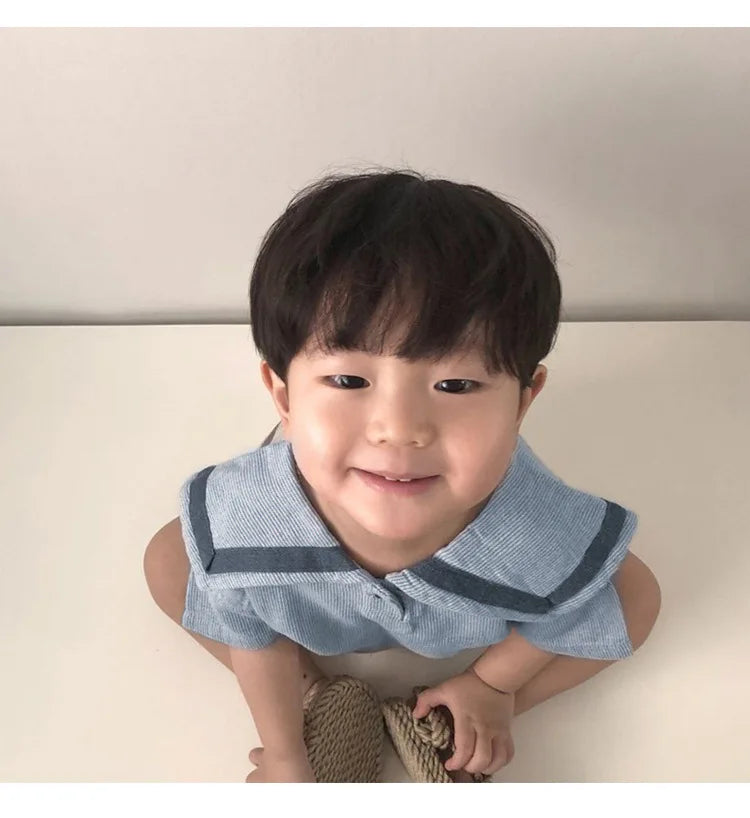 Children's Clothing Clothing Sets For Boys Girls Muslin Clothes Kids Todler Top And Shorts 2pcs Outfits Spanish Baby Cotton Suit