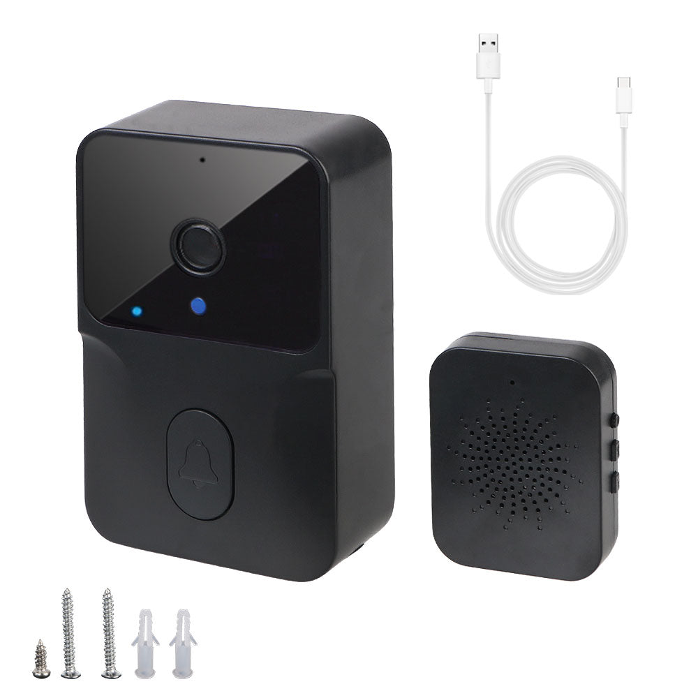 Smart Home Security For Home HD Door Bell Intercom Voice Change WIFI Video Doorbell Secure Camera Wireless Two Way Night Vision