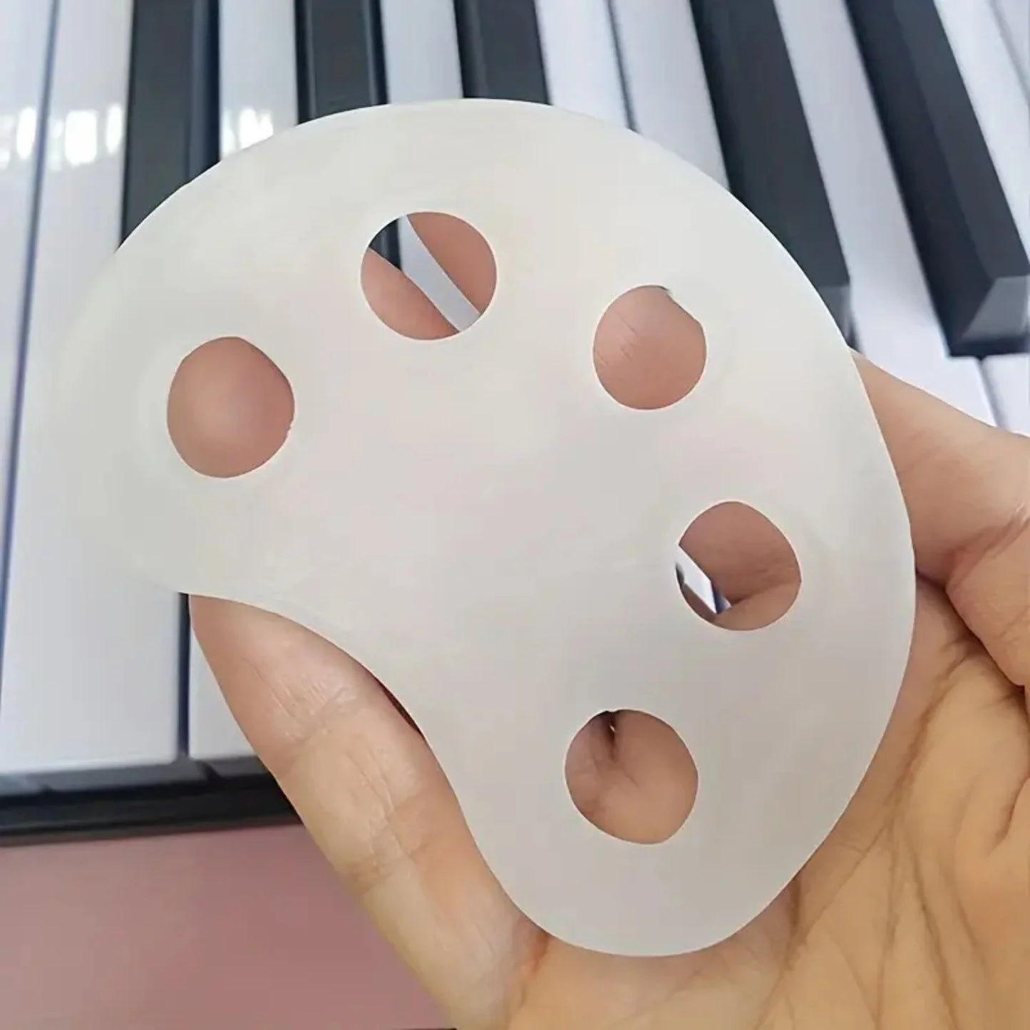 Silicone Piano Trainer - Piano Finger Strengthener, Piano Hand Trainer - Hand Correction and Training Tool