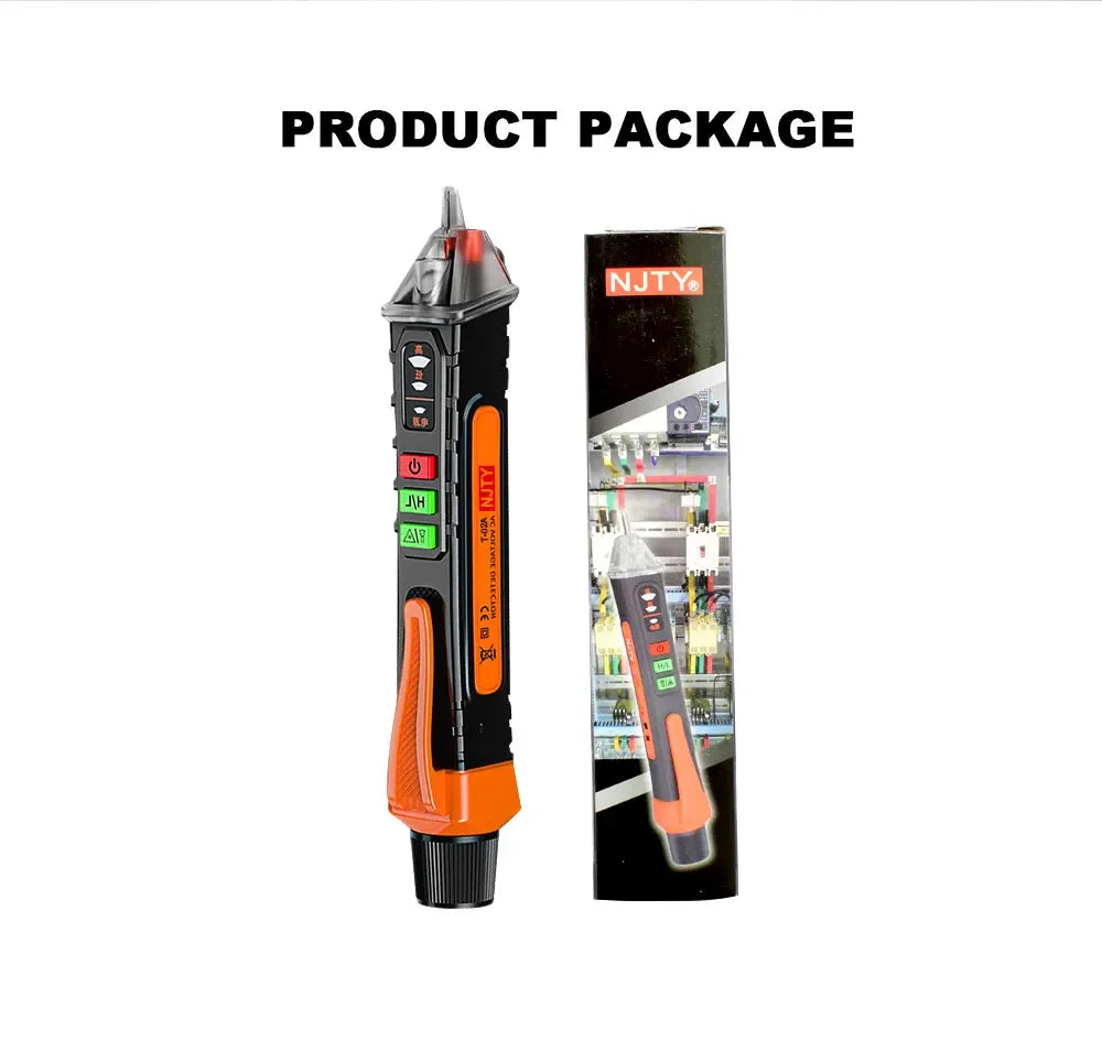 Non-Contact Voltage Detector Electrical 12-1000V Pen AC Voltage Tester Smart Breakpoint Finder
