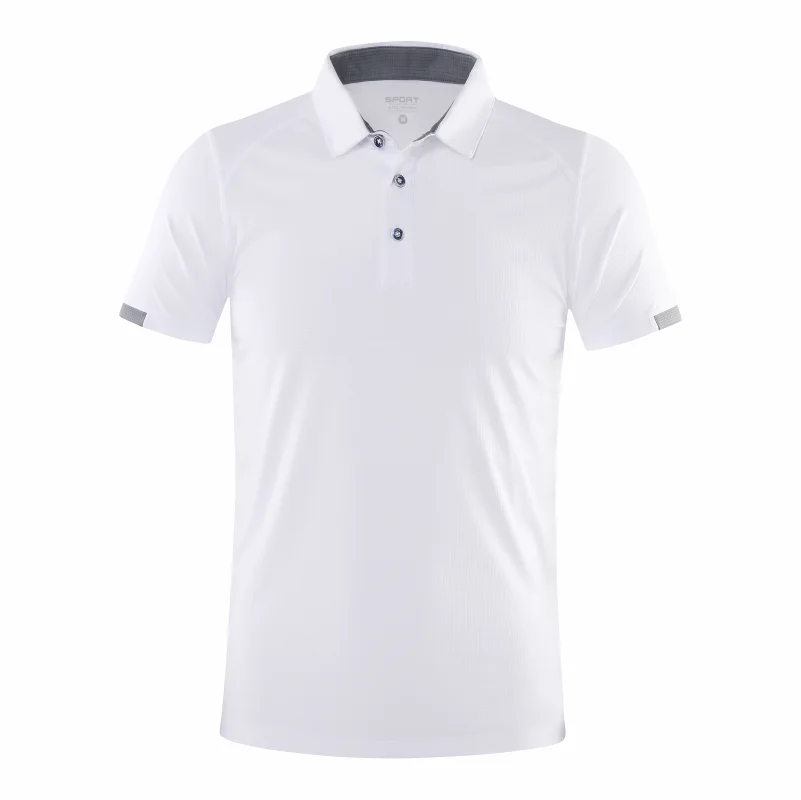 Men Casual Sports Quick-drying Lapel Short-sleeved POLO Shirt Cycling Suit Fitness Suit For Men