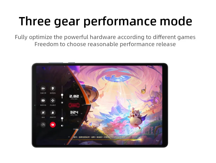 Original Lenovo LEGION Y700 2023 8.8 Inch Snapdragon 8+ ZUI15 16G 512G 12G 256G WIFI Dual-type-C Interface Gaming Tablet